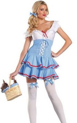 F1552 Sweet Dorothy Adult Womens Wizard of Oz Costume